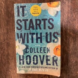 'It Starts With Us' Blue Coffee Table Book Paper Back